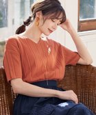 【ティアクラッセ/Tiaclasse】の【洗える】プリーツ編みVネックニットトップス 人気、トレンドファッション・服の通販 founy(ファニー) ファッション Fashion レディースファッション WOMEN トップス・カットソー Tops/Tshirt ニット Knit Tops Vネック V-Neck サマー Summer シンプル Simple セーター Sweater チュニック Tunic プリーツ Pleats ベーシック Basic ポケット Pocket 再入荷 Restock/Back In Stock/Re Arrival 夏 Summer NEW・新作・新着・新入荷 New Arrivals 春 Spring S/S・春夏 Ss・Spring/Summer 洗える Washable thumbnail オレンジ|ID: prp329100004538077 ipo3291000000032066982