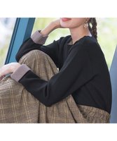 【ティアクラッセ/Tiaclasse】の【洗える】ダブルフェイスニットトップス 人気、トレンドファッション・服の通販 founy(ファニー) ファッション Fashion レディースファッション WOMEN ワンピース Dress チュニック Tunic おすすめ Recommend ダブル Double チュニック Tunic フェイス Face ラウンド Round 洗える Washable A/W・秋冬 Aw・Autumn/Winter・Fw・Fall-Winter |ID:prp329100004538084