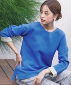 【ティアクラッセ/Tiaclasse】の【洗える】ダブルフェイスニットトップス 人気、トレンドファッション・服の通販 founy(ファニー) ファッション Fashion レディースファッション WOMEN ワンピース Dress チュニック Tunic おすすめ Recommend ダブル Double チュニック Tunic フェイス Face ラウンド Round 洗える Washable A/W・秋冬 Aw・Autumn/Winter・Fw・Fall-Winter thumbnail ブルー|ID: prp329100004538084 ipo3291000000032067004