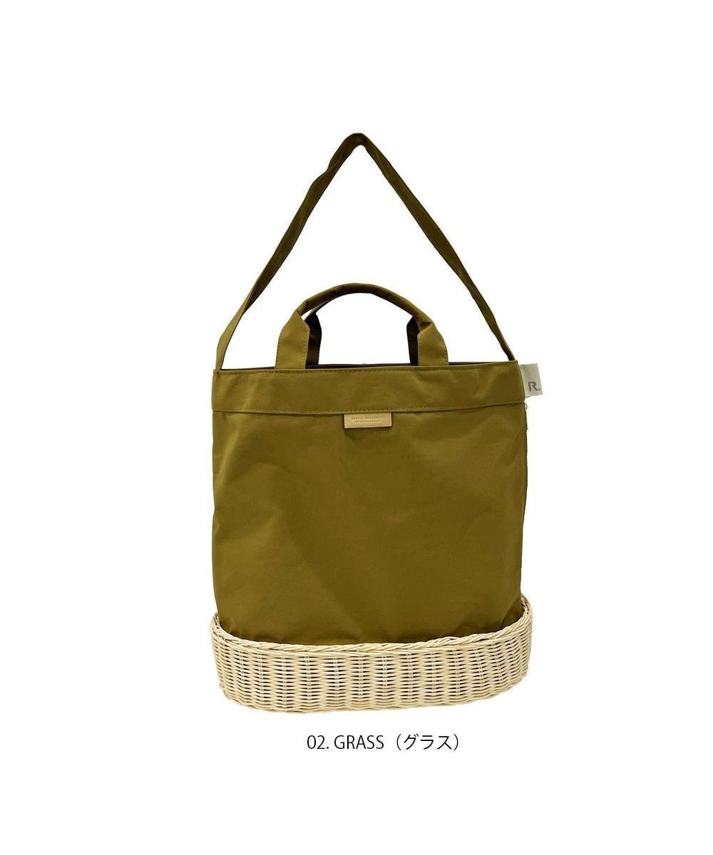 【ルートート/ROOTOTE】の2818【ラタン カゴバッグ】EU.ラウンド.スロース-A インテリア・キッズ・メンズ・レディースファッション・服の通販 founy(ファニー) 　ファッション　Fashion　レディースファッション　WOMEN　インナー　Inner　春　Spring　カメラ　Camera　ショルダー　Shoulder　スマホ　Smartphone　手編み　Hand Knitting　バスケット　Basket　ポケット　Pocket　ラウンド　Round　ラタン　Rattan　S/S・春夏　Ss・Spring/Summer　夏　Summer　エレガント 上品　Elegant　NEW・新作・新着・新入荷　New Arrivals　02:グラス|ID: prp329100004538101 ipo3291000000032274236