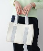 【グリーンパークス/Green Parks】の・KOSSORECO テープハンドルスクエアトート Off White|ID: prp329100004538189 ipo3291000000032440526