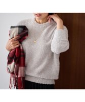 【エニィファム/any FAM】の【手洗い可】シャイニーニットプルオーバー 人気、トレンドファッション・服の通販 founy(ファニー) ファッション Fashion レディースファッション WOMEN トップス・カットソー Tops/Tshirt ニット Knit Tops プルオーバー Pullover おすすめ Recommend インナー Inner シャイニー Shiny セーター Sweater トレンド Trend フェザー Feather A/W・秋冬 Aw・Autumn/Winter・Fw・Fall-Winter |ID:prp329100004538198