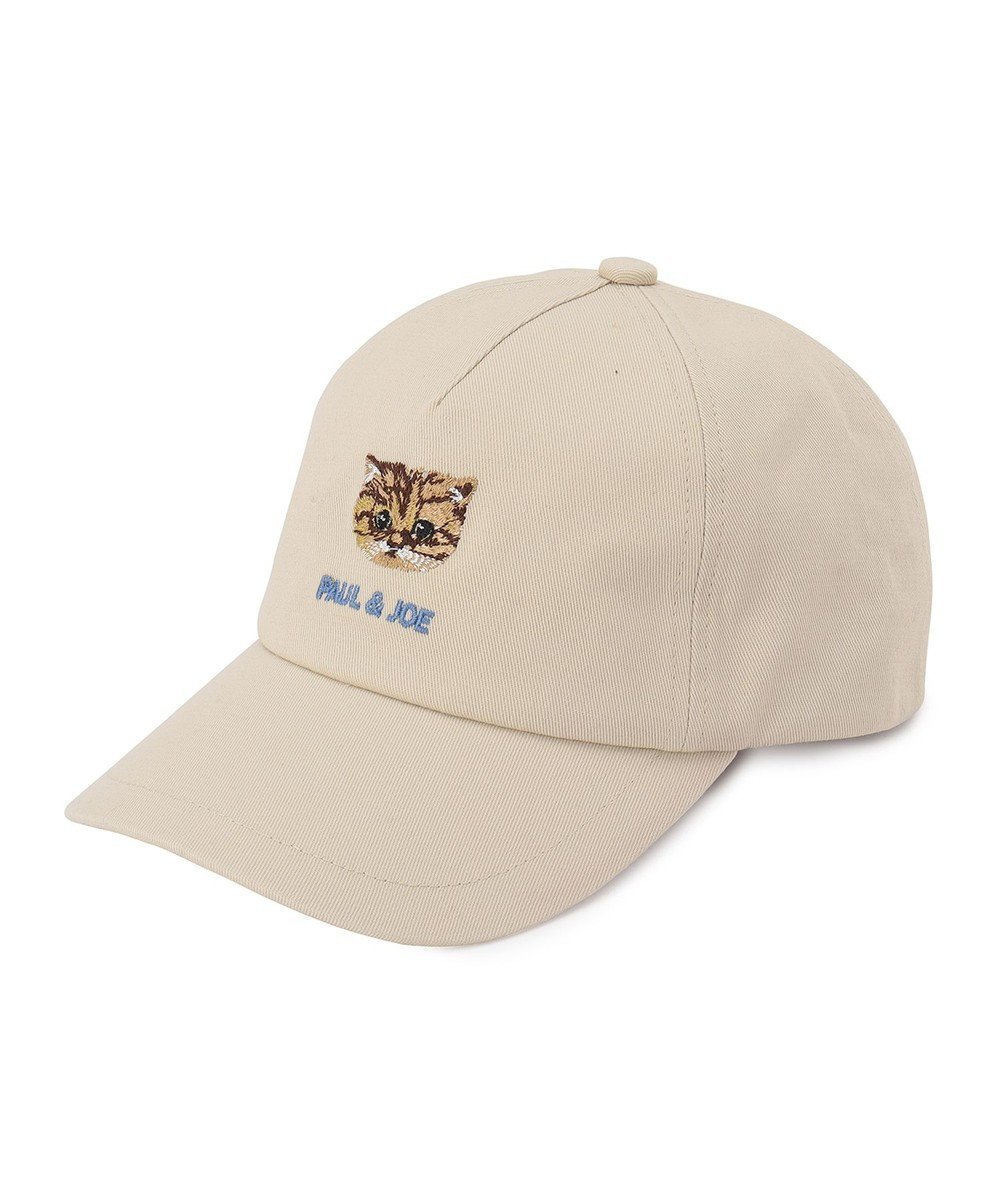 【ムーンバット/MOONBAT】の【FUDGE掲載】ポール ジョー (PAUL JOE ACCESSOIRES) 猫 ヌネット刺繍 キャップ インテリア・キッズ・メンズ・レディースファッション・服の通販 founy(ファニー) 　雑誌掲載アイテム　Magazine Picks & Fashion Features　ファッション雑誌　Fashion Magazines　ファッジ　FUDGE　ファッション　Fashion　レディースファッション　Fashion for Women　キャップ&ハット　Hats & Caps　キャップ　Cap, Baseball Cap　コレクション　Collection, Seasonal Line　雑誌　Magazine, Fashion Magazine　チェック　Check, Plaid, Tartan　猫　Cat, Kitty　フロント　Front, Front Design　帽子　Hat, Headwear　無地　Plain, Solid Color　A/W・秋冬　Autumn/Winter　2024年　2024　2024-2025秋冬・A/W　Autumn/Winter 2024–25 AW24–25　ベージュ|ID: prp329100004538204 ipo3291000000034188143
