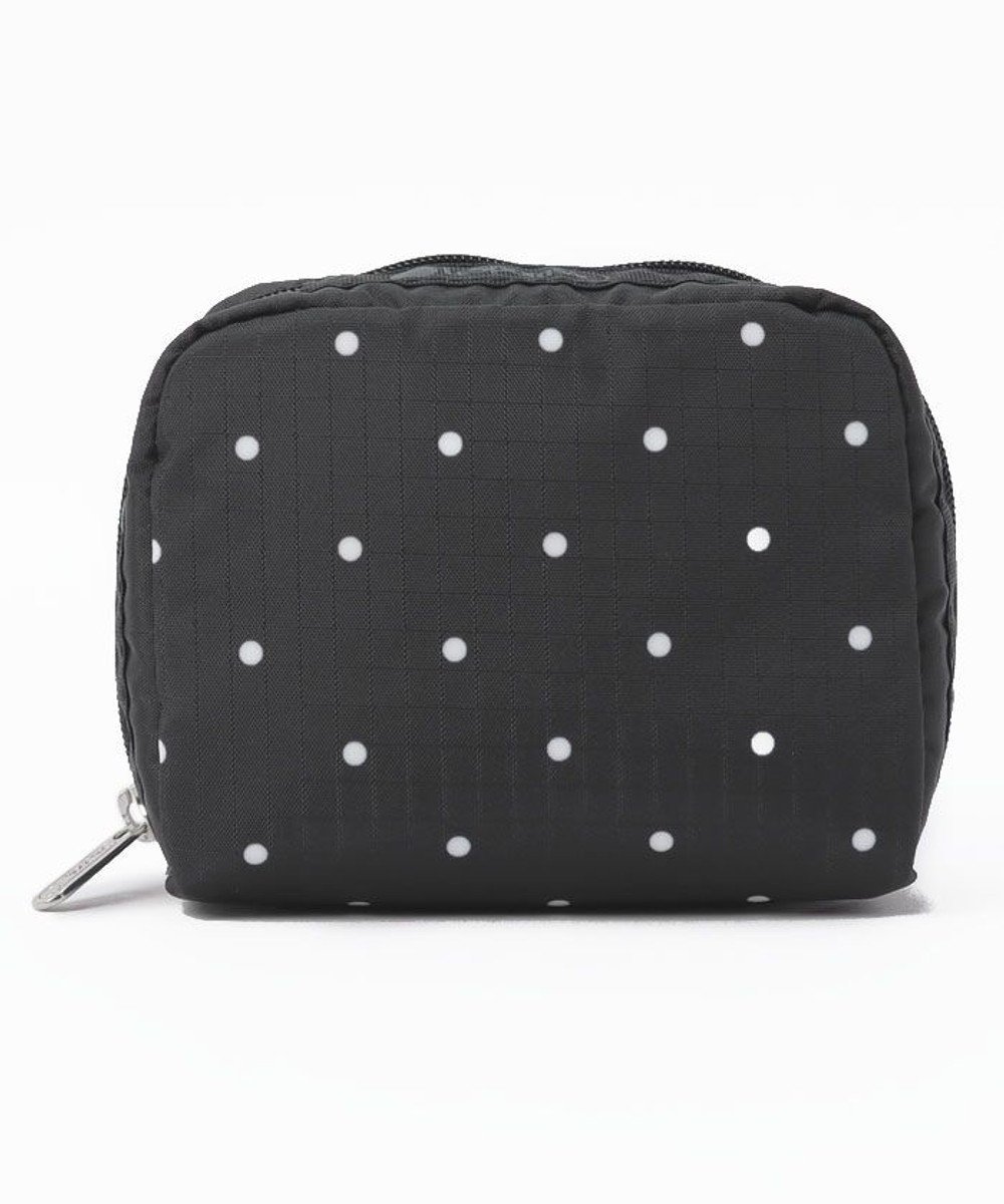 【レスポートサック/LeSportsac】のSQUARE COSMETIC/プティドット インテリア・キッズ・メンズ・レディースファッション・服の通販 founy(ファニー) 　ファッション　Fashion　レディースファッション　WOMEN　財布　Wallets　ポーチ　Pouches　おすすめ　Recommend　コンパクト　Compact　シンプル　Simple　スクエア　Square　ドット　Dot　ベーシック　Basic　ポーチ　Pouch　モノトーン　Monotone　再入荷　Restock/Back In Stock/Re Arrival　財布　Wallet　プティドット|ID: prp329100004538208 ipo3291000000032125247