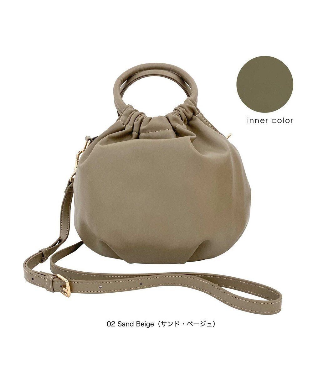 【ルートート/ROOTOTE】の1254【合皮ギャザートート】LT.ベビールー.クランプリー-A インテリア・キッズ・メンズ・レディースファッション・服の通販 founy(ファニー) 　ファッション　Fashion　レディースファッション　WOMEN　バッグ　Bag　カメラ　Camera　ギャザー　Gather　コンパクト　Compact　ショルダー　Shoulder　スマホ　Smartphone　財布　Wallet　フォルム　Form　ベビー　Baby　ポケット　Pocket　ポーチ　Pouch　エレガント 上品　Elegant　NEW・新作・新着・新入荷　New Arrivals　02:サンドベージュ|ID: prp329100004538209 ipo3291000000032067691