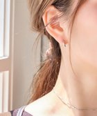 【フィービィー/phoebe】の【金属アレルギー対応】【痛くないシリーズ】スタイリーミニマルフープライトフィットイヤリング シルバー シルバー|ID: prp329100004538226 ipo3291000000032067771