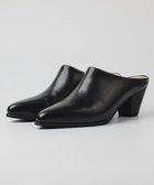 【ボントレ/BONTRE】の【PRECIEUX JOUET/プレシュウジュエ】ポインテッドカントリーミュール 人気、トレンドファッション・服の通販 founy(ファニー) ファッション Fashion レディースファッション WOMEN ミュール Mule thumbnail ブラック|ID: prp329100004538238 ipo3291000000032157966