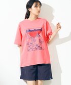【シェアパーク/SHARE PARK / MEN】の【UNISEX】UVカット アートコラボTシャツ〈HIKING〉 コーラル|ID: prp329100004538260 ipo3291000000032067940
