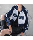 【ウィゴー/WEGO】のスタジアムロゴトラックジャケット ネイビー|ID: prp329100004538272 ipo3291000000033680654