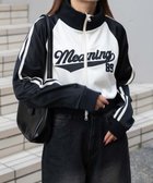 【ウィゴー/WEGO】のスタジアムロゴトラックジャケット ブラック|ID: prp329100004538272 ipo3291000000033680656