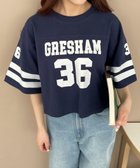 【ウィゴー/WEGO】のナンバリングショートT ネイビー|ID: prp329100004538341 ipo3291000000032271111