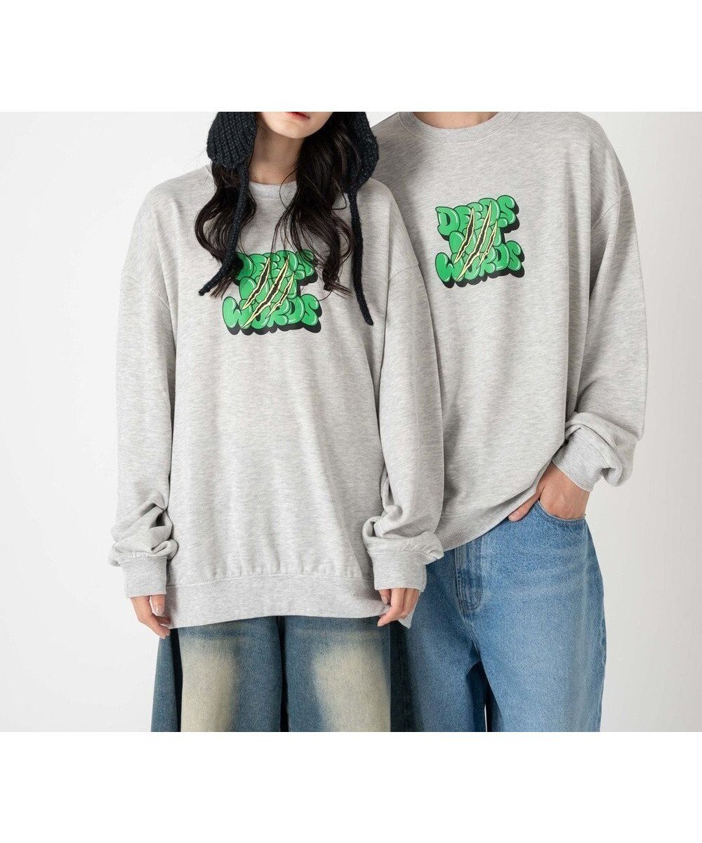 【ウィゴー/WEGO】の【ユニセックス着用ITEM/SMLサイズ展開】アソートグラフィックプルオーバー(2) インテリア・キッズ・メンズ・レディースファッション・服の通販 founy(ファニー) 　ファッション　Fashion　レディースファッション　WOMEN　トップス・カットソー　Tops/Tshirt　パーカ　Sweats　プルオーバー　Pullover　スウェット　Sweat　秋　Autumn/Fall　カーゴパンツ　Cargo Pants　今季　This Season　スウェット　Sweat　スマホ　Smartphone　スラックス　Slacks　デニム　Denim　定番　Standard　長袖　Long Sleeve　プリント　Print　ベーシック　Basic　ワンポイント　One Point　冬　Winter　A/W・秋冬　Aw・Autumn/Winter・Fw・Fall-Winter　おすすめ　Recommend　柄4|ID: prp329100004538349 ipo3291000000032157796