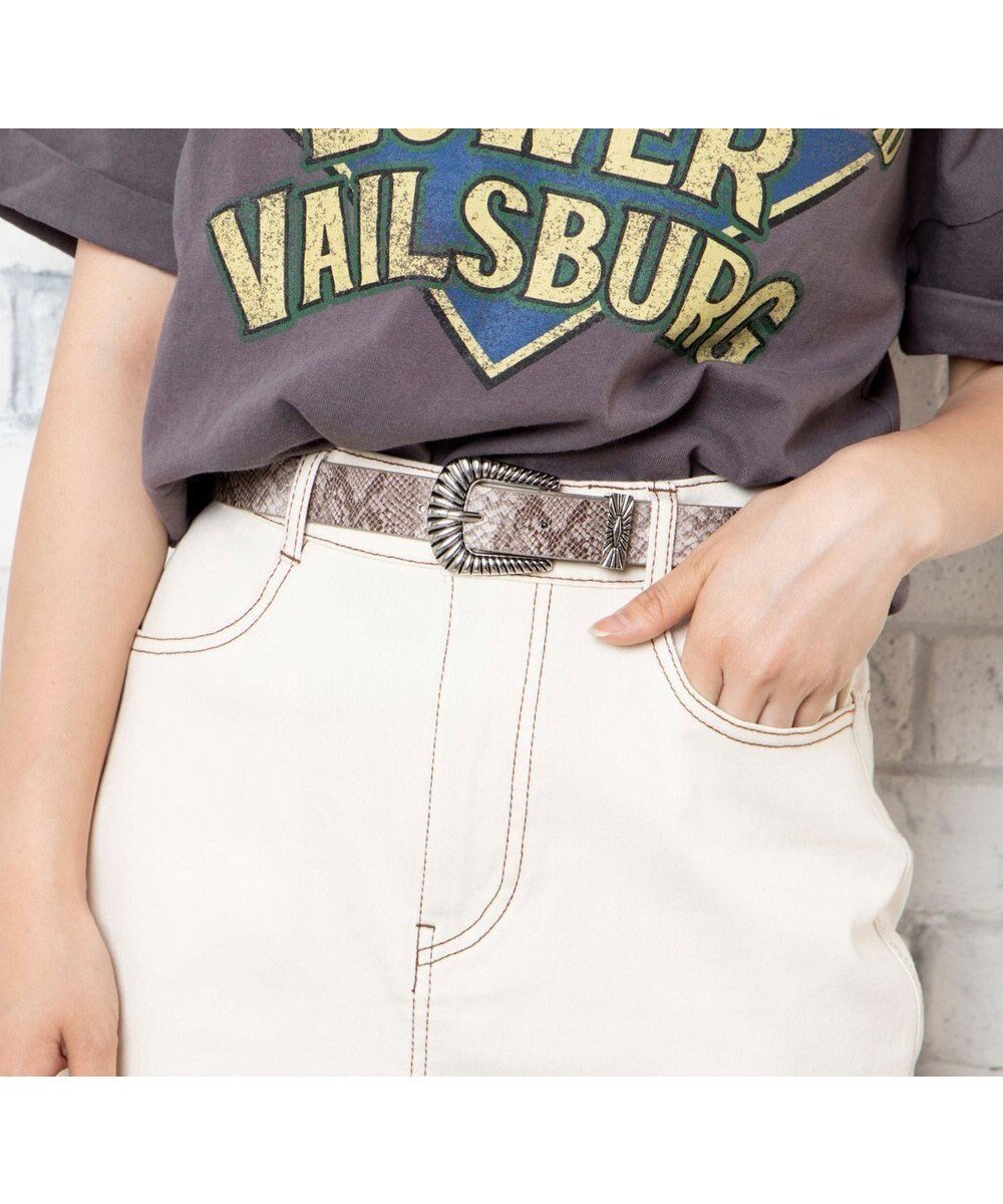【ウィゴー/WEGO】のウエスタンバックルベルト インテリア・キッズ・メンズ・レディースファッション・服の通販 founy(ファニー) 　ファッション　Fashion　レディースファッション　WOMEN　バッグ　Bag　ベルト　Belts　ウエスタン　Western　シンプル　Simple　ボトム　Bottom　柄4|ID: prp329100004538386 ipo3291000000032068625