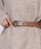 【ウィゴー/WEGO】のウエスタンバックルベルト 人気、トレンドファッション・服の通販 founy(ファニー) ファッション Fashion レディースファッション Fashion for Women バッグ Bags ベルト&ウエストマーク Belts & Waist Accessories ウエスタン Western Style シンプル Simple, Minimal ボトム Bottoms, Lower Wear thumbnail ブラウン|ID: prp329100004538386 ipo3291000000033533461
