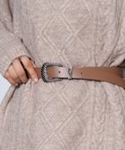 【ウィゴー/WEGO】のウエスタンバックルベルト 人気、トレンドファッション・服の通販 founy(ファニー) ファッション Fashion レディースファッション Fashion for Women バッグ Bags ベルト&ウエストマーク Belts & Waist Accessories ウエスタン Western Style シンプル Simple, Minimal ボトム Bottoms, Lower Wear thumbnail ブラウン|ID: prp329100004538386 ipo3291000000033658571