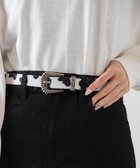 【ウィゴー/WEGO】のウエスタンバックルベルト 人気、トレンドファッション・服の通販 founy(ファニー) ファッション Fashion レディースファッション Fashion for Women バッグ Bags ベルト&ウエストマーク Belts & Waist Accessories ウエスタン Western Style シンプル Simple, Minimal ボトム Bottoms, Lower Wear thumbnail 柄7|ID: prp329100004538386 ipo3291000000033658582