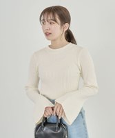 【グリーンパークス/Green Parks】の・swing by ベルスリーブクルーリブニット 人気、トレンドファッション・服の通販 founy(ファニー) ファッション Fashion レディースファッション WOMEN トップス・カットソー Tops/Tshirt ニット Knit Tops インナー Inner コンパクト Compact シンプル Simple スマート Smart スリーブ Sleeve セーター Sweater フィット Fit フェミニン Feminine ポケット Pocket リブニット Rib Knit A/W・秋冬 Aw・Autumn/Winter・Fw・Fall-Winter |ID:prp329100004538400