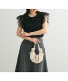 【グリーンパークス/Green Parks】の・swing by チュールレイヤーノースリーブニット Black|ID: prp329100004538404 ipo3291000000032068724