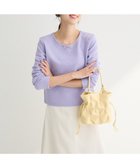 【グリーンパークス/Green Parks】のシアーポコポコプルオーバー Purple|ID: prp329100004538414 ipo3291000000032068803