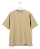 【ジェイプレスヨークストリート/J.PRESS YORK STREET】の【UNISEX】ワンポイント刺繍ポケット Tシャツ ベージュ系|ID: prp329100004538459 ipo3291000000032069038
