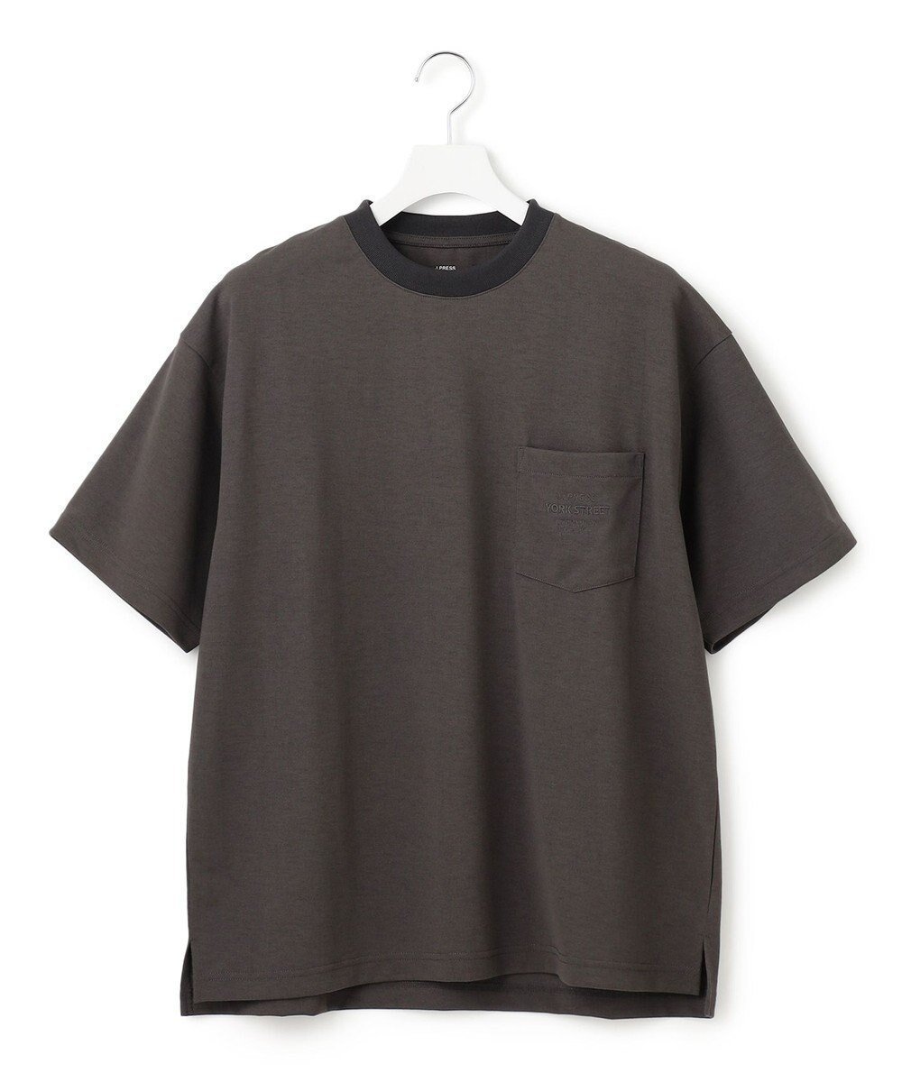 【ジェイプレスヨークストリート/J.PRESS YORK STREET】の【UNISEX】ワンポイント刺繍ポケット Tシャツ インテリア・キッズ・メンズ・レディースファッション・服の通販 founy(ファニー) 　ファッション　Fashion　レディースファッション　WOMEN　トップス・カットソー　Tops/Tshirt　シャツ/ブラウス　Shirts/Blouses　ロング / Tシャツ　T-Shirts　カットソー　Cut and Sewn　ユニセックス　Unisex　カットソー　Cut And Sew　シンプル　Simple　ポケット　Pocket　ワイド　Wide　ワンポイント　One Point　夏　Summer　春　Spring　S/S・春夏　Ss・Spring/Summer　グレー系|ID: prp329100004538459 ipo3291000000032069040