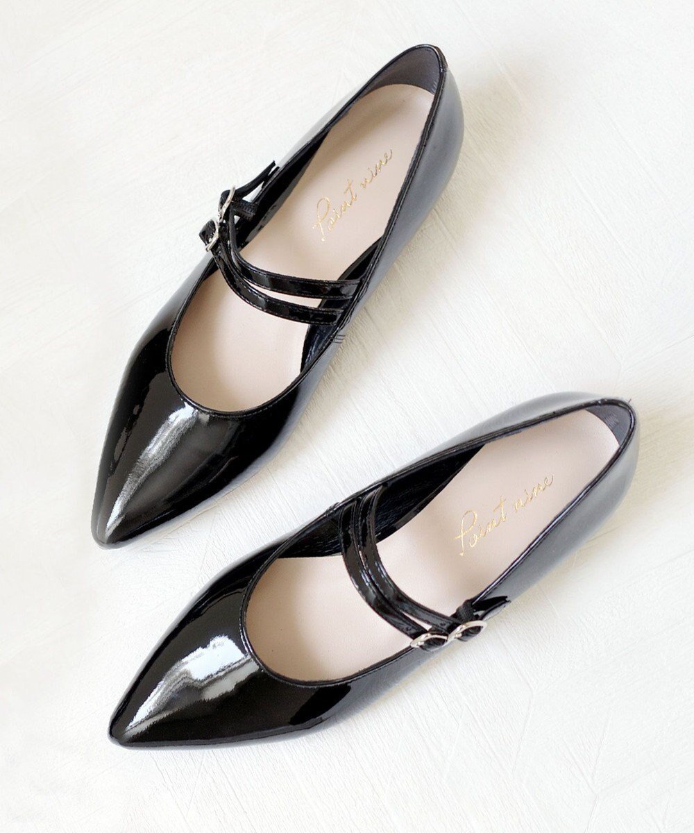 【ポインター/Pointer】の日本製 本革ストラップ付きローヒールパンプス インテリア・キッズ・メンズ・レディースファッション・服の通販 founy(ファニー) ファッション Fashion レディースファッション Fashion for Women インソール Shoe Insole クッション Cushion, Throw Pillow 抗菌 Antibacterial, Bacteria-Resistant シンプル Simple, Minimal ラップ Wrap, Wrap Design 日本製 Made In Japan エレガント 上品 Elegant ビジネス 仕事 通勤 Business / Work / Commuting ブラック|ID: prp329100004538478 ipo3291000000033643999