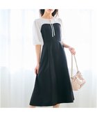 【フェルゥ/Feroux】の【洗える】ドッキング見え ワンピース ブラック系|ID: prp329100004538484 ipo3291000000032678046