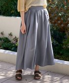 【エニー/ANY】の【ウエストゴム】スパンボイル撥水スカートパンツ グレー|ID: prp329100004538519 ipo3291000000035493635