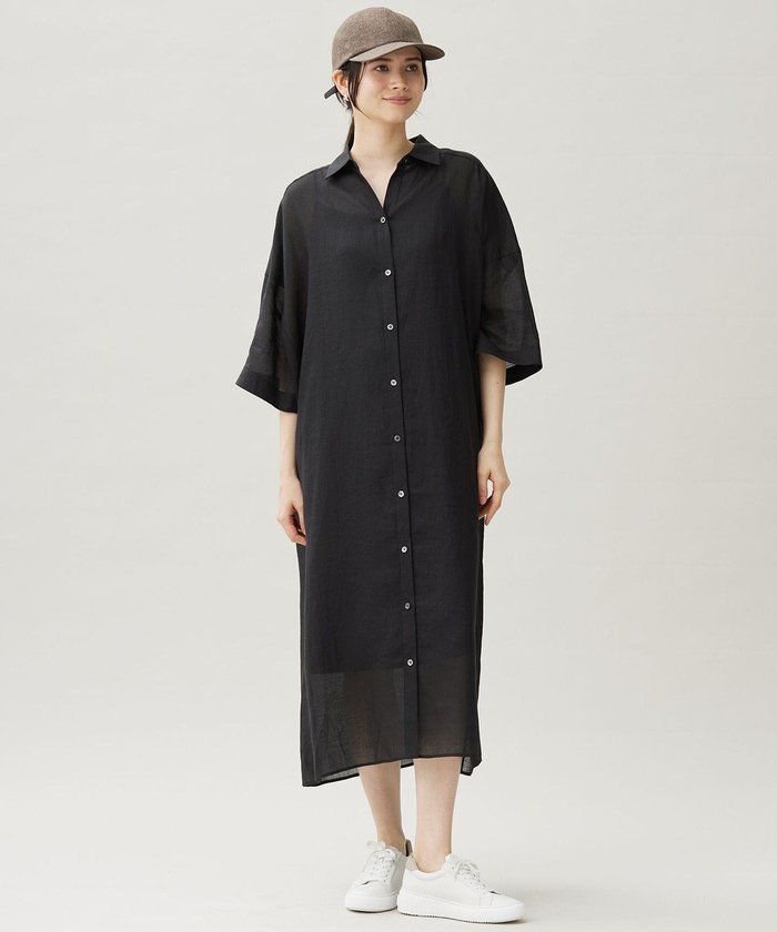 【自由区/JIYU-KU】の【WEB限定・接触冷感・洗える】シアーラミーローンシャツ ワンピース インテリア・キッズ・メンズ・レディースファッション・服の通販 founy(ファニー) https://founy.com/ ファッション Fashion レディースファッション WOMEN ワンピース Dress シャツワンピース Shirt Dresses NEW・新作・新着・新入荷 New Arrivals おすすめ Recommend シアー Sheer シンプル Simple リラックス Relax 夏 Summer 春 Spring S/S・春夏 Ss・Spring/Summer 洗える Washable |ID: prp329100004538531 ipo3291000000032069390