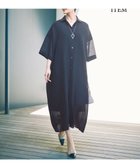 【自由区/JIYU-KU】の【カタログ掲載・WEB限定・接触冷感・洗える】シアーラミーローンシャツ ワンピース セピア|ID: prp329100004538531 ipo3291000000032284925