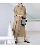 【自由区/JIYU-KU】の【カタログ掲載・WEB限定・接触冷感・洗える】シアーラミーローンシャツ ワンピース ベージュ|ID: prp329100004538531 ipo3291000000032284926