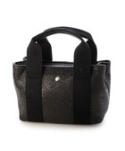 【アンビリオン/UNBILLION】のカシュカシュ cachecache / 雑材風テープハンドルパーテーショントート ブラック|ID: prp329100004538535 ipo3291000000032069420