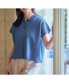 【エニー/ANY】のミラノリブニットポロ 人気、トレンドファッション・服の通販 founy(ファニー) ファッション Fashion レディースファッション Fashion for Women トップス・カットソー Cut & Sew Tops ニット Knit Tops & Sweaters おすすめ Recommended / Our Picks セーター Sweater, Knitwear デニム Denim, Jeans Material ミラノリブ Milano Rib, Milano Stitch ワイド Wide, Wide Fit 夏 Summer 春 Spring S/S・春夏 SS, Spring/Summer, Warm Season thumbnail ブルー|ID: prp329100004538538 ipo3291000000036256217