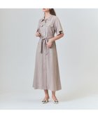 【グレース コンチネンタル/GRACE CONTINENTAL】のリネンデニムライクワンピース ベージュ|ID: prp329100004538584 ipo3291000000033379989