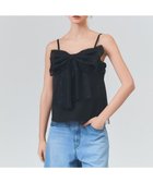 【グレース コンチネンタル/GRACE CONTINENTAL】のドットボウタイキャミ ブラック|ID: prp329100004538597 ipo3291000000032730564