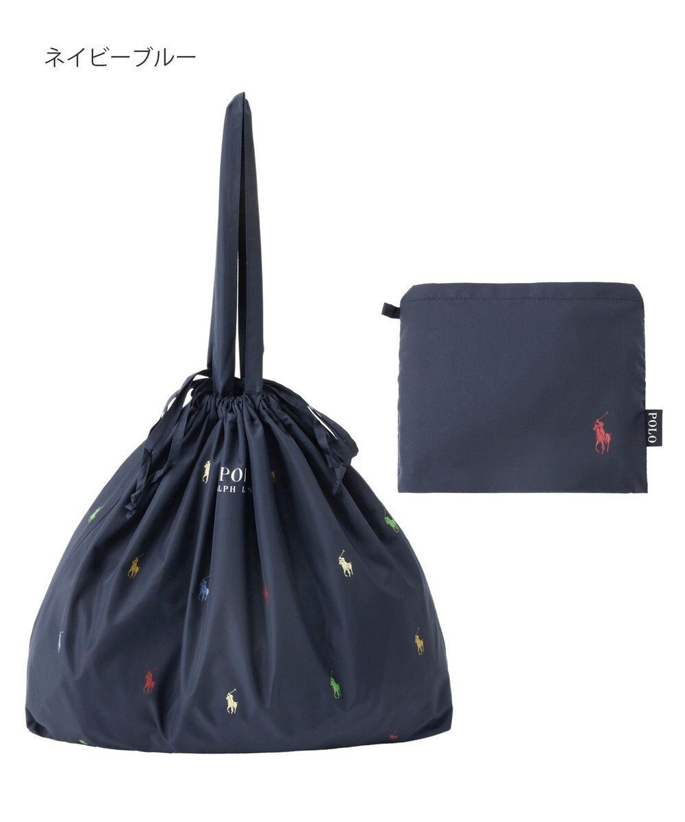 【ムーンバット/MOONBAT】のPOLO RALPH LAUREN ポケッタブルレインバッグ ポロポニーカラードット インテリア・キッズ・メンズ・レディースファッション・服の通販 founy(ファニー) 　ファッション　Fashion　レディースファッション　Fashion for Women　アイビー　Ivy Pattern　アウトドア　Outdoor Clothing　スマート　Smart, Elegant　ニューヨーク　New York, NYC Style　ネイビーブルー|ID: prp329100004538611 ipo3291000000032730596