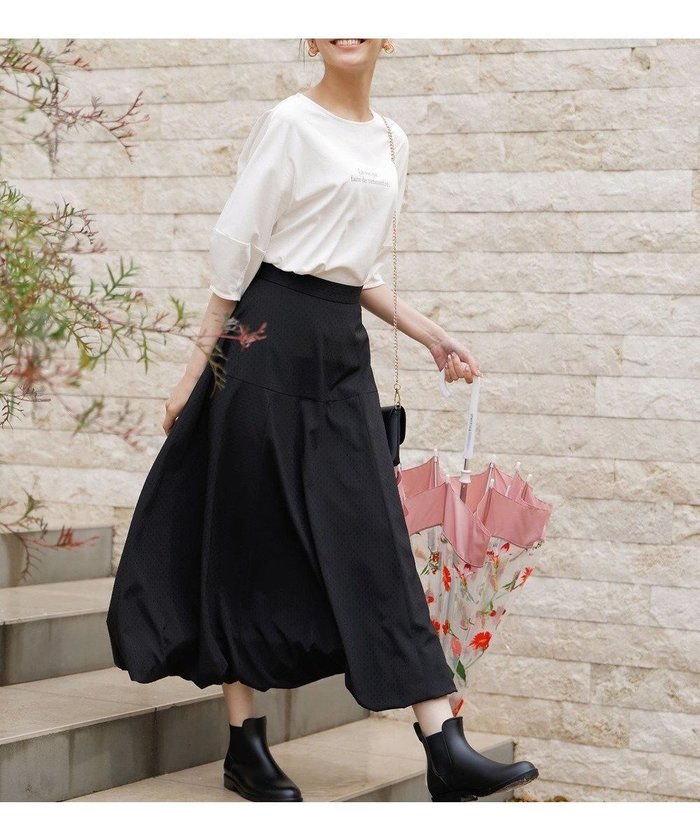 【エニィ スィス/any SiS】の【洗える】バルーン スカート インテリア・キッズ・メンズ・レディースファッション・服の通販 founy(ファニー) https://founy.com/ ファッション Fashion レディースファッション Fashion for Women スカート Skirts おすすめ Recommended / Our Picks サンダル Sandals, Summer Shoes ジャカード／ジャガード Jacquard, Woven Pattern バルーン Balloon, Balloon Silhouette ベーシック Basic, Essential 夏 Summer 新作・新入荷 New Arrivals / New In 春 Spring S/S・春夏 SS, Spring/Summer, Warm Season 洗える Machine Washable 羽織 Haori, Light Jacket |ID: prp329100004538614 ipo3291000000033401528