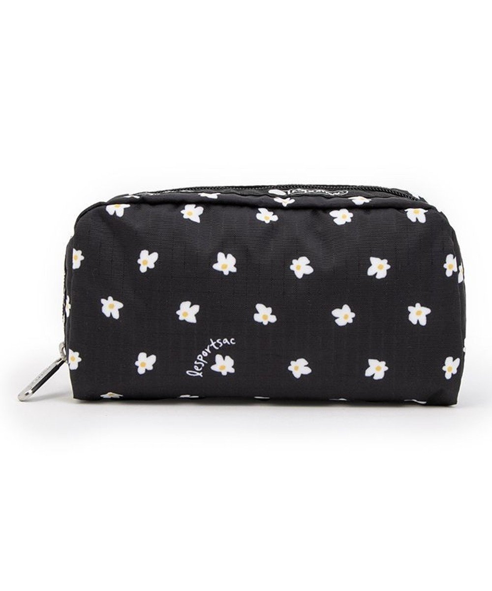【レスポートサック/LeSportsac】のRECTANGULAR COSMETIC/ディッツィーデイジー インテリア・キッズ・メンズ・レディースファッション・服の通販 founy(ファニー) 　ファッション　Fashion　レディースファッション　Ladies' Fashion Online　財布　Wallets　ポーチ　Pouches　イエロー　Yellow　スクエア　Square　フラワー　Flower　プリント　Print　ポケット　Pocket　ポーチ　Pouch　再入荷　Restock/Back In Stock/Re Arrival　財布　Wallet　ディッツィーデイジー|ID: prp329100004538647 ipo3291000000032587768