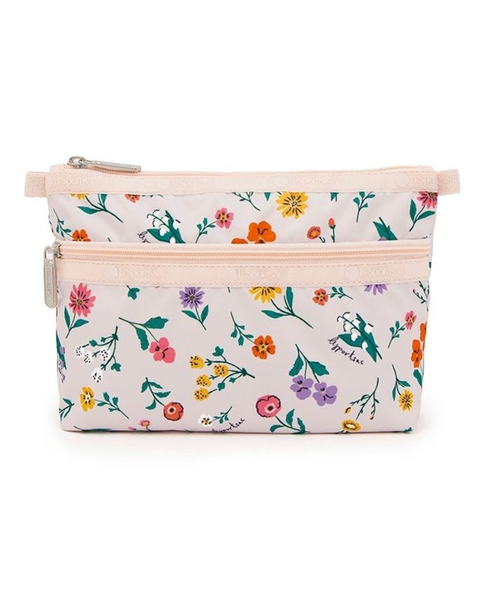 【レスポートサック/LeSportsac】のCOSMETIC CLUTCH/トスドワイルドフラワーズ インテリア・キッズ・メンズ・レディースファッション・服の通販 founy(ファニー) https://founy.com/ ファッション Fashion レディースファッション Fashion for Women バッグ Bags ミニ財布・二つ折り財布 Wallets & Card Cases ポーチ&ミニバッグ Pouches & Mini Bags おすすめ Recommended / Our Picks カラフル Colorful Design ギフト プレゼント Gift / Present ジップ Zip, Zipper フラワー Flower, Floral プリント Print, Printed Pattern ポケット Pocket, Pocket Detail ポーチ Pouch, Small Case 旅行 Travel 財布 Wallet, Purse |ID: prp329100004538652 ipo3291000000033536626