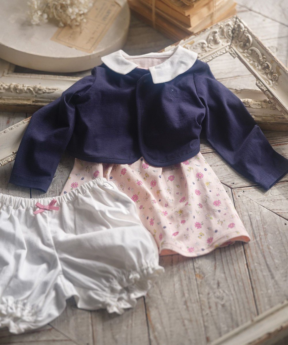 【組曲 / KIDS/KUMIKYOKU】の【80-90㎝】デイジーワンピース セット インテリア・キッズ・メンズ・レディースファッション・服の通販 founy(ファニー) 　ファッション　Fashion　キッズファッション　KIDS　ワンピース　Dress/Kids　カーディガン　Cardigan　トレンド　Trend　プリント　Print　ベビー　Baby　夏　Summer　春　Spring　S/S・春夏　Ss・Spring/Summer　ピンク系5|ID: prp329100004539470 ipo3291000000032197301