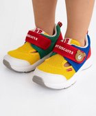 【ミキハウスホットビスケッツ/MIKI HOUSE HOT BISCUITS / KIDS】の【16-18cm】 ダブルラッセル キッズシューズ 赤×黄|ID: prp329100004539478 ipo3291000000032717956