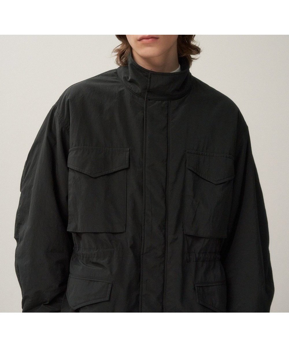 【エイトン/ATON】のTECHNO COTTON パテッド M-65 ジャケット - UNISEX インテリア・キッズ・メンズ・レディースファッション・服の通販 founy(ファニー) 　ファッション　Fashion　レディースファッション　WOMEN　アウター　Coat Outerwear　コート　Coats　ジャケット　Jackets　モッズ/フィールドコート　Mods Coats/Field Coats　カシミヤ　Cashmere　ジャケット　Jacket　スタンド　Stand　タフタ　Taffeta　ミリタリー　Military　モッズコート　Mod Coat　ユニセックス　Unisex　A/W・秋冬　Aw・Autumn/Winter・Fw・Fall-Winter　BLACK|ID: prp329100004539482 ipo3291000000032125400