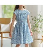 【組曲 / KIDS/KUMIKYOKU】の【110-140㎝】リンドウプリント ワンピース 人気、トレンドファッション・服の通販 founy(ファニー) ファッション Fashion キッズファッション KIDS ワンピース Dress/Kids プリント Print ローズ Rose 再入荷 Restock/Back In Stock/Re Arrival 夏 Summer 春 Spring S/S・春夏 Ss・Spring/Summer thumbnail ブルー系5|ID: prp329100004539487 ipo3291000000032074875