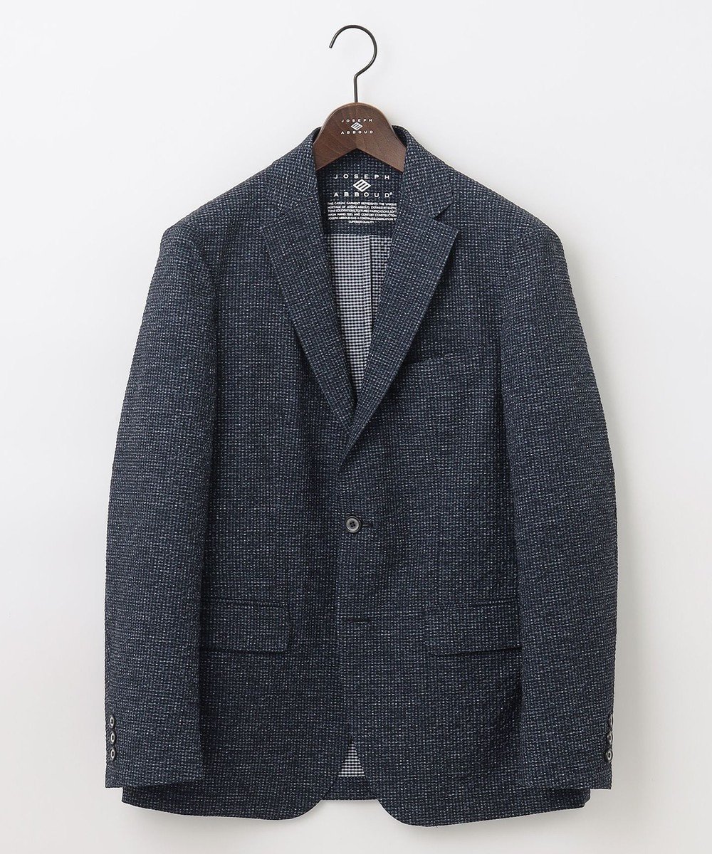 【ジョセフ アブード/JOSEPH ABBOUD / MEN】の【イージーケア・多機能】人気 ライトウェーブ ジャケット インテリア・キッズ・メンズ・レディースファッション・服の通販 founy(ファニー) 　ファッション　Fashion　メンズファッション　MEN　アウター　Coats Outerwear/Men　テーラードジャケット　Tailored Jackets　ウォッシャブル　Washable　春　Spring　吸水　Water Absorption　抗菌　Antibacterial　軽量　Lightweight　サッカー　Soccer　ジャケット　Jacket　スタイリッシュ　Stylish　ストレッチ　Stretch　スマート　Smart　スラックス　Slacks　セットアップ　Set Up　チェック　Check　デニム　Denim　人気　Popularity　ベスト　Vest　ポケット　Pocket　リラックス　Relax　S/S・春夏　Ss・Spring/Summer　夏　Summer　エレガント 上品　Elegant　ビジネス 仕事 通勤　Business　ダルブルー系|ID: prp329100004539494 ipo3291000000032125655