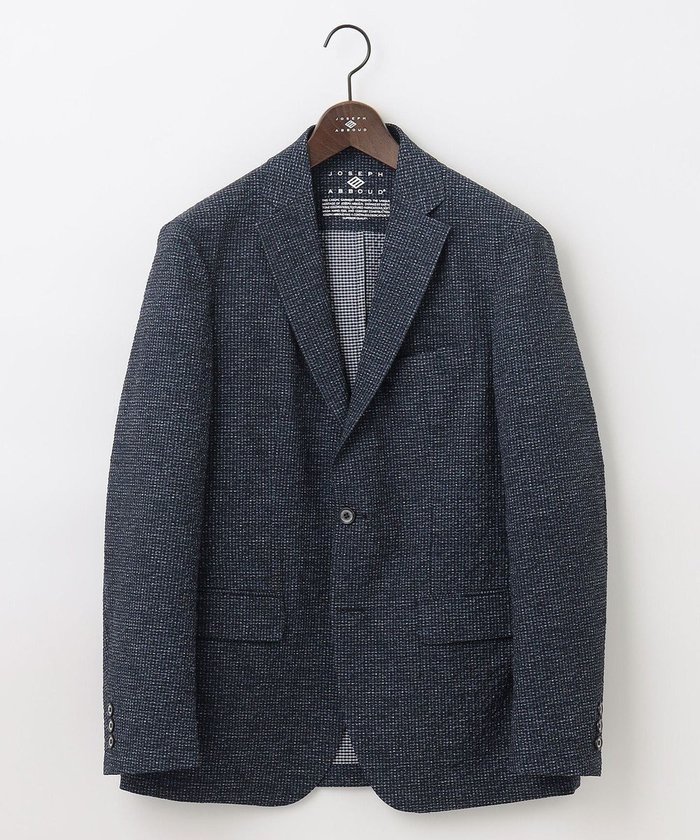 【ジョセフ アブード/JOSEPH ABBOUD / MEN】の【イージーケア・多機能】人気 ライトウェーブ ジャケット インテリア・キッズ・メンズ・レディースファッション・服の通販 founy(ファニー) https://founy.com/ ファッション Fashion メンズファッション Fashion for Men アウター Men's Coats Outerwear テーラードジャケット Tailored Jackets & Blazers ウォッシャブル Machine Washable 春 Spring 吸水 Absorbent, Quick-Dry 抗菌 Antibacterial, Bacteria-Resistant 軽量 Lightweight, Ultra Light サッカー Seersucker, Summer Fabric ジャケット Jacket, Outerwear スタイリッシュ Stylish, Fashionable ストレッチ Stretch, Stretchy Fabric スマート Smart, Elegant スラックス Slacks, Dress Pants セットアップ Set-Up, Coordinated Outfit チェック Check, Plaid, Tartan デニム Denim, Jeans Material 人気 Popular, Best Seller ベスト Vest, Waistcoat ポケット Pocket, Pocket Detail リラックス Relax, Relaxed Fit S/S・春夏 SS, Spring/Summer, Warm Season 再入荷 Restock / Back in Stock 夏 Summer エレガント 上品 Elegant ビジネス 仕事 通勤 Business / Work / Commuting |ID: prp329100004539494 ipo3291000000033474460