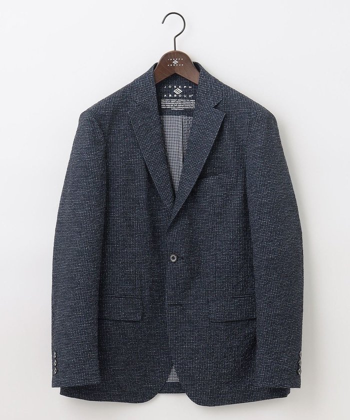 【ジョセフ アブード/JOSEPH ABBOUD / MEN】の【イージーケア・多機能】人気 ライトウェーブ ジャケット インテリア・キッズ・メンズ・レディースファッション・服の通販 founy(ファニー) https://founy.com/ ファッション Fashion メンズファッション Fashion for Men アウター Men's Coats Outerwear テーラードジャケット Tailored Jackets & Blazers ウォッシャブル Machine Washable 春 Spring 吸水 Absorbent, Quick-Dry 抗菌 Antibacterial, Bacteria-Resistant 軽量 Lightweight, Ultra Light サッカー Seersucker, Summer Fabric ジャケット Jacket, Outerwear スタイリッシュ Stylish, Fashionable ストレッチ Stretch, Stretchy Fabric スマート Smart, Elegant スラックス Slacks, Dress Pants セットアップ Set-Up, Coordinated Outfit チェック Check, Plaid, Tartan デニム Denim, Jeans Material 人気 Popular, Best Seller ベスト Vest, Waistcoat ポケット Pocket, Pocket Detail リラックス Relax, Relaxed Fit S/S・春夏 SS, Spring/Summer, Warm Season 夏 Summer エレガント 上品 Elegant ビジネス 仕事 通勤 Business / Work / Commuting |ID: prp329100004539494 ipo3291000000033654122
