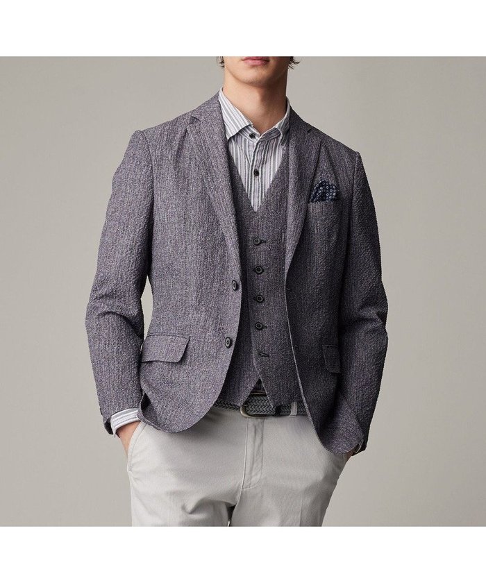 【ジョセフ アブード/JOSEPH ABBOUD / MEN】の【ストレッチ・洗える・軽量・防しわ・速乾・エコ撥水】ライトウェーブジャケット インテリア・キッズ・メンズ・レディースファッション・服の通販 founy(ファニー) https://founy.com/ ファッション Fashion メンズファッション MEN アウター Coats Outerwear/Men テーラードジャケット Tailored Jackets ウォッシャブル Washable 春 Spring 洗える Washable 軽量 Lightweight サッカー Soccer ジャケット Jacket ストレッチ Stretch セットアップ Set Up デニム Denim プリント Print ヘリンボン Herringbone ベスト Vest ミックス Mix S/S・春夏 Ss・Spring/Summer おすすめ Recommend 夏 Summer |ID: prp329100004539495 ipo3291000000032074916