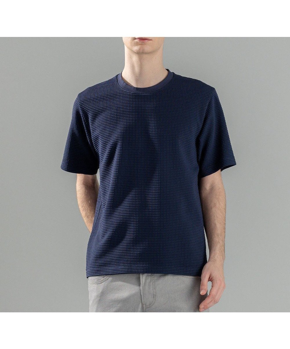 【ジョゼフ オム/JOSEPH HOMME / MEN】の新色追加【オリジナル素材/シワになりにくい】ライトタックジャージー クルーネックTシャツ インテリア・キッズ・メンズ・レディースファッション・服の通販 founy(ファニー) 　ファッション　Fashion　メンズファッション　Men's Style Online　トップス・カットソー　Tops/Tshirt/Men　シャツ　Shirts　春　Spring　カットソー　Cut And Sew　定番　Standard　ポケット　Pocket　S/S・春夏　Ss・Spring/Summer　夏　Summer　ネイビー系|ID: prp329100004539497 ipo3291000000032475798