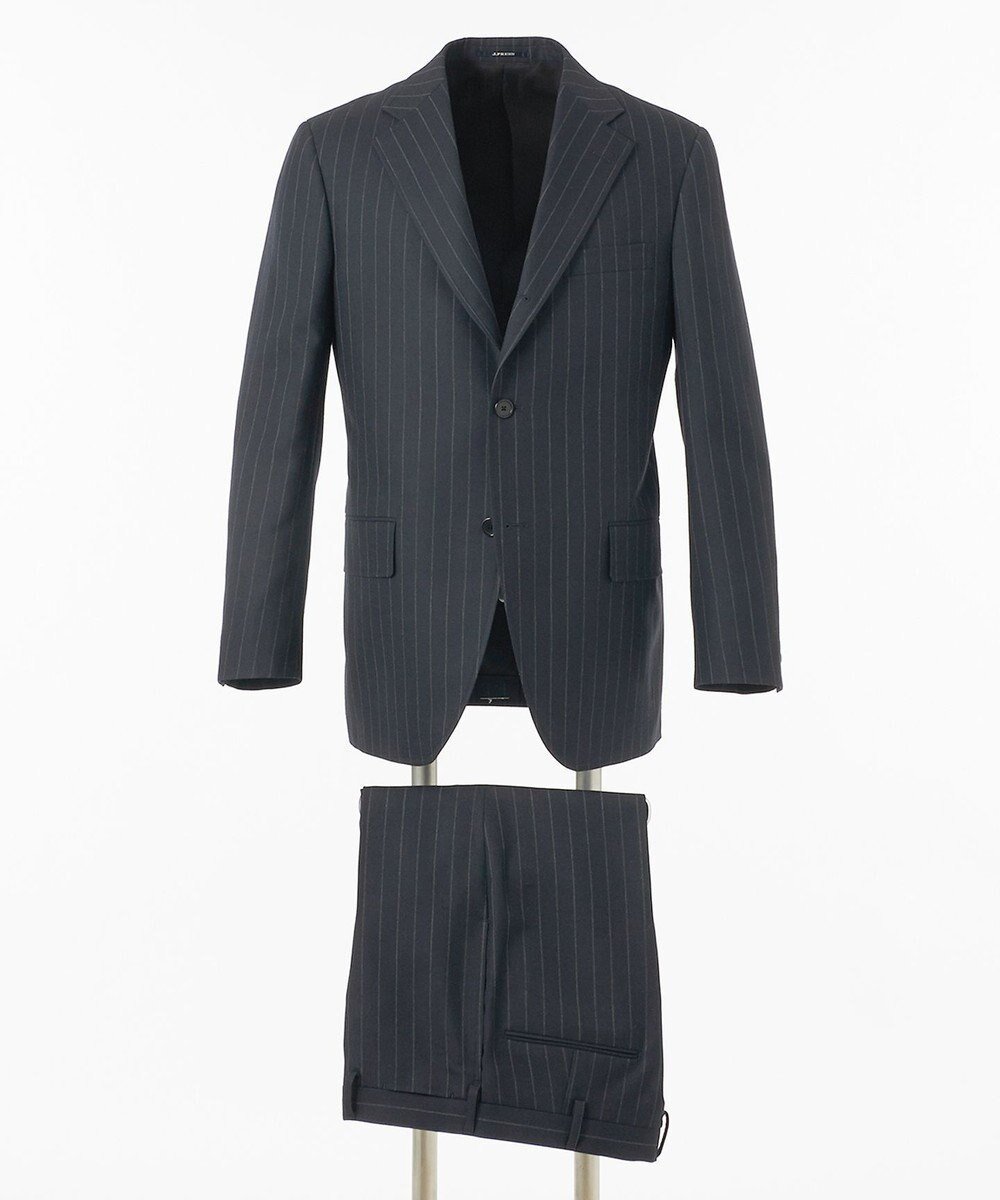 【ジェイ プレス/J.PRESS / MEN】の【WEB・一部店舗限定】チョークストライプ スーツ インテリア・キッズ・メンズ・レディースファッション・服の通販 founy(ファニー) 　ファッション　Fashion　メンズファッション　Fashion for Men　セットアップ　Matching Sets　ストライプ　Stripe, Striped Pattern　スーツ　Suit, Formalwear　セットアップ　Set-Up, Coordinated Outfit　夏　Summer　春　Spring　S/S・春夏　SS, Spring/Summer, Warm Season　グレー系1|ID: prp329100004539501 ipo3291000000032662492