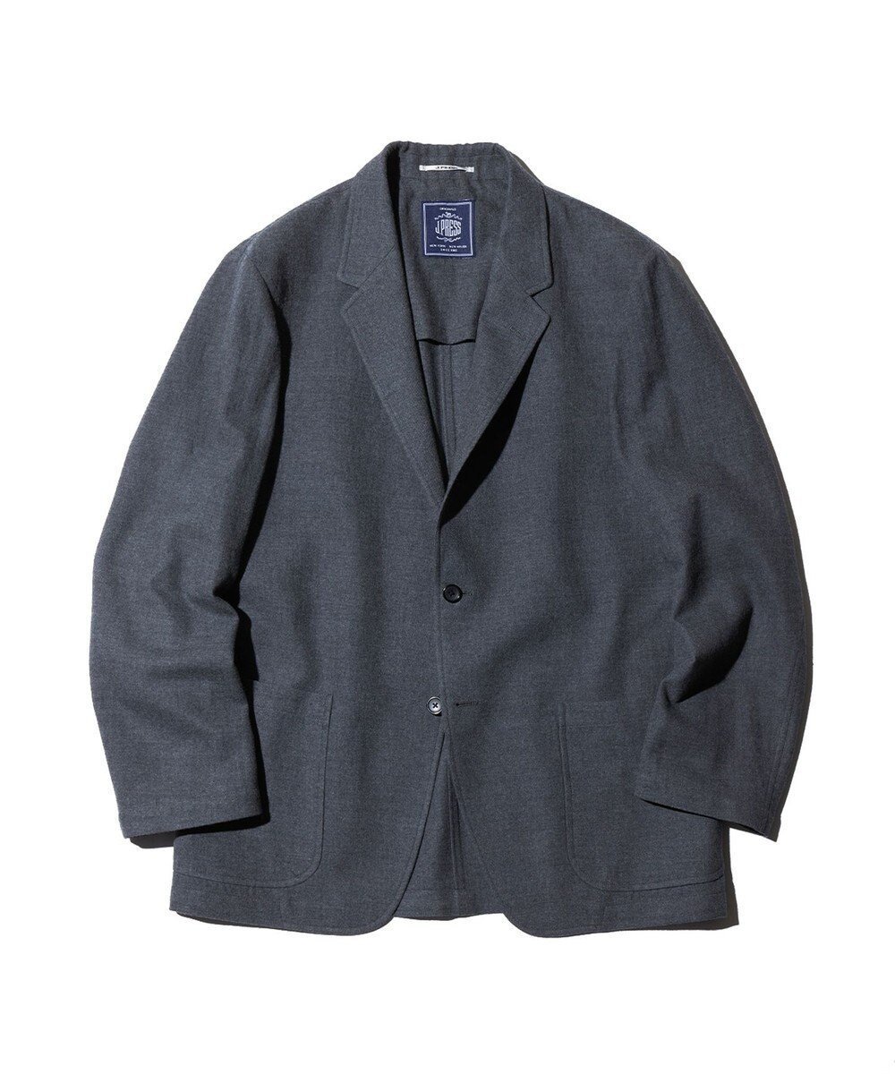 【ジェイ プレス/J.PRESS / MEN】の【J.PRESS ORIGINALS】WOOL/COTTON SERGE 3B OLD FIT JACKET インテリア・キッズ・メンズ・レディースファッション・服の通販 founy(ファニー) 　ファッション　Fashion　メンズファッション　MEN　アウター　Coats Outerwear/Men　テーラードジャケット　Tailored Jackets　ジャケット　Jacket　A/W・秋冬　Aw・Autumn/Winter・Fw・Fall-Winter　グレー系|ID: prp329100004539512 ipo3291000000032075051